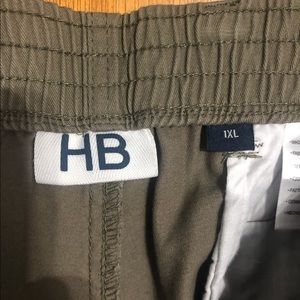 Harbor Bay Men’s Big and Ta Olive shorts